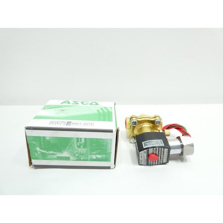 Asco RED-HAT II 120V-AC 1/2IN NPT SOLENOID VALVE EFX8210G002MO02821